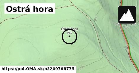 Ostrá hora