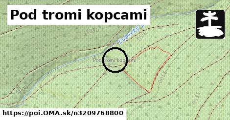 Pod tromi kopcami