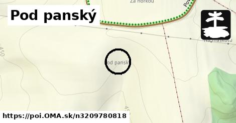 Pod panský