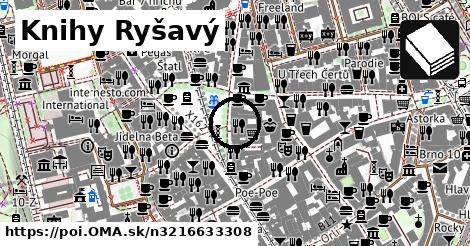 Knihy Ryšavý