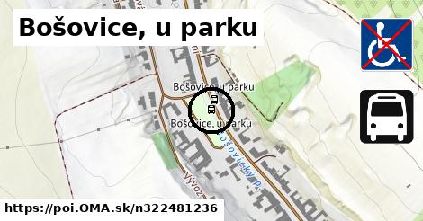 Bošovice, u parku