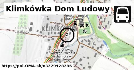 Klimkówka Dom Ludowy