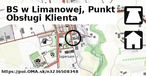 BS w Limanowej, Punkt Obsługi Klienta