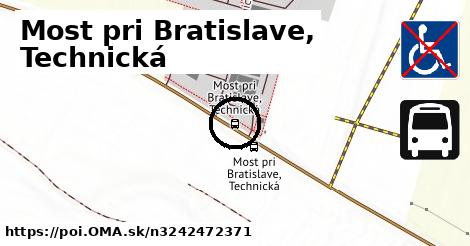 Most pri Bratislave, Technická