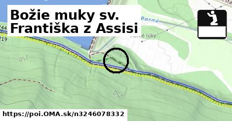 Božie muky sv. Františka z Assisi