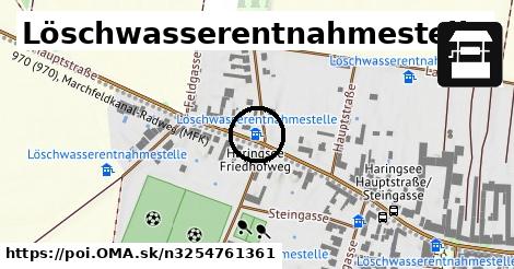 Löschwasserentnahmestelle