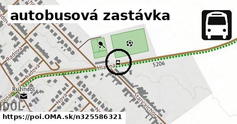 autobusová zastávka