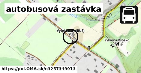 autobusová zastávka