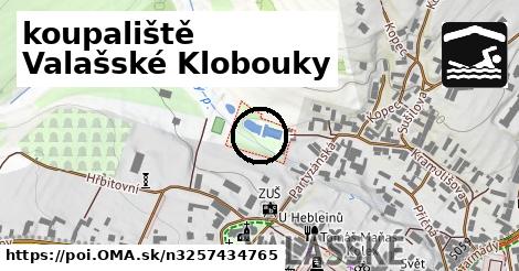 koupaliště Valašské Klobouky