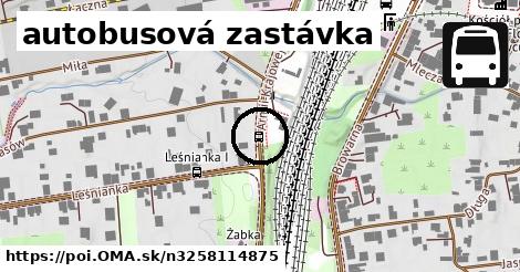 autobusová zastávka