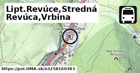 Lipt.Revúce,Stredná Revúca,Vrbina