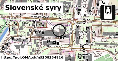 Slovenské syry