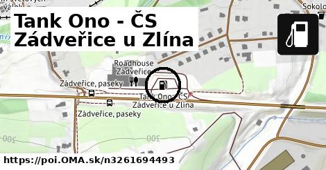 Tank Ono - ČS Zádveřice u Zlína