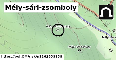 Mély-sári-zsomboly