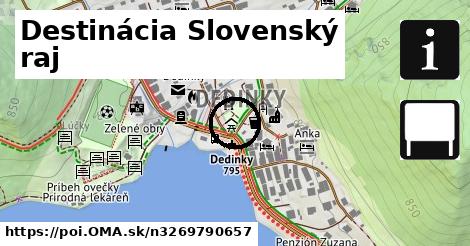 Destinácia Slovenský raj