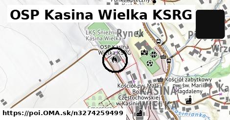 OSP Kasina Wielka KSRG