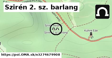 Szirén 2. sz. barlang