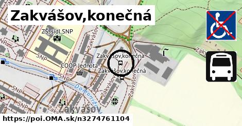 Zakvášov,konečná