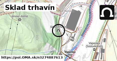 Sklad trhavín