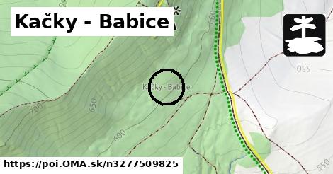 Kačky - Babice