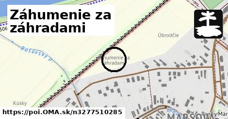 Záhumenie za záhradami