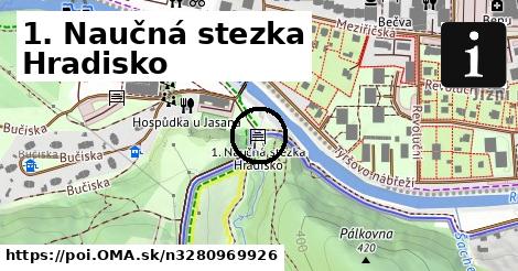 1. Naučná stezka Hradisko