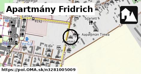 Apartmány Fridrich