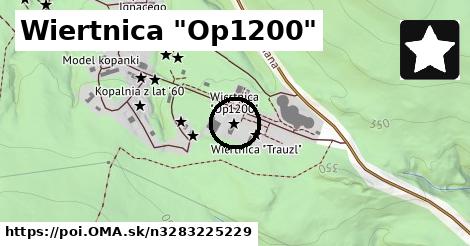 Wiertnica "Op1200"