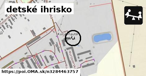 detské ihrisko