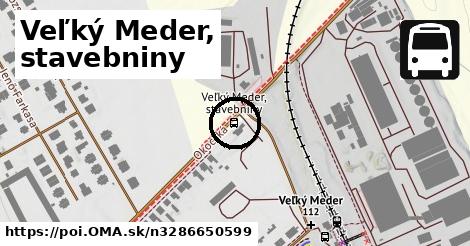 Veľký Meder, stavebniny