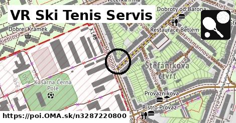 VR Ski Tenis Servis