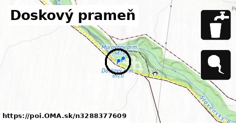 Doskový prameň