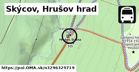 Skýcov, Hrušov hrad