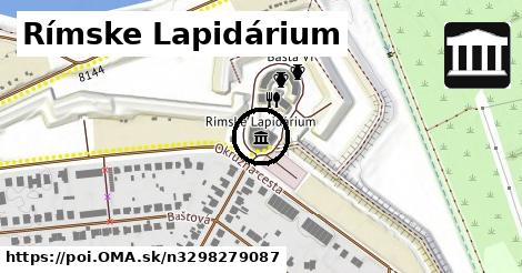 Rímske Lapidárium