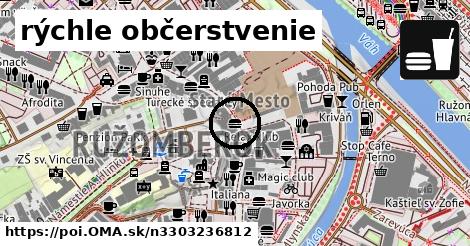 rýchle občerstvenie