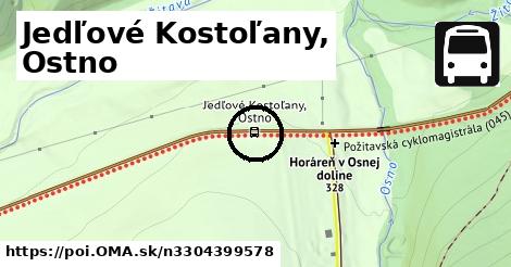 Jedľové Kostoľany, Ostno