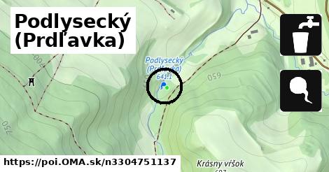 Podlysecký (Prdľavka)