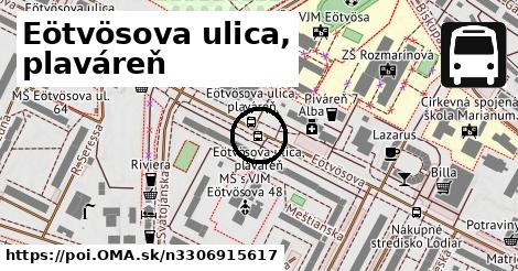 Eötvösova ulica, plaváreň