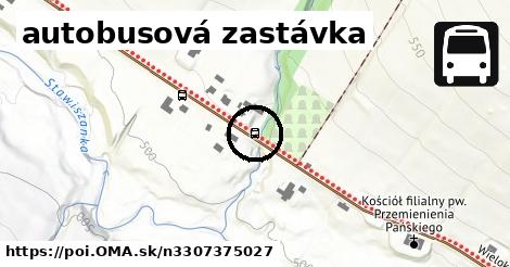 autobusová zastávka