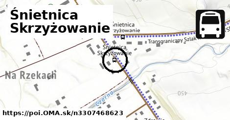 Śnietnica Skrzyżowanie