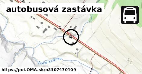 autobusová zastávka