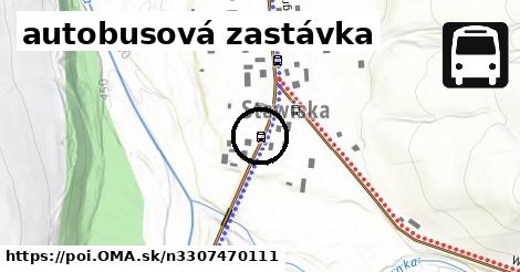 autobusová zastávka