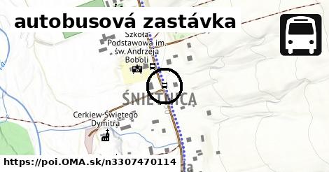 autobusová zastávka