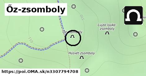 Őz-zsomboly