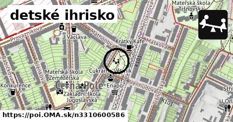 detské ihrisko