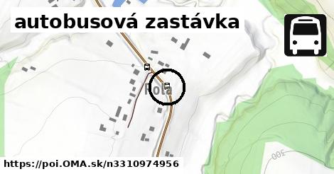 autobusová zastávka