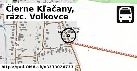 Čierne Kľačany, rázc. Volkovce