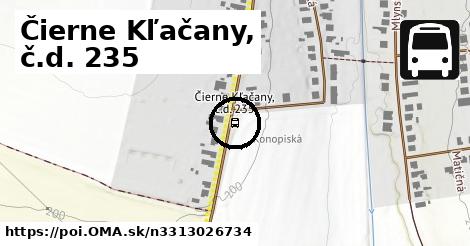 Čierne Kľačany, č.d. 235