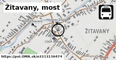 Žitavany, most