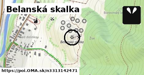 Belanská skalka